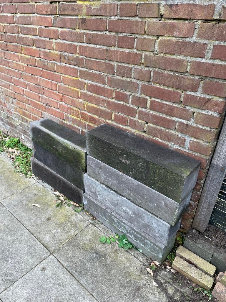 Betonstenen / Tuin bestrating 7 stuks (T.E.A.B), Tuin en Terras, Ophalen, Gebruikt, Minder dan 100 cm, Biels