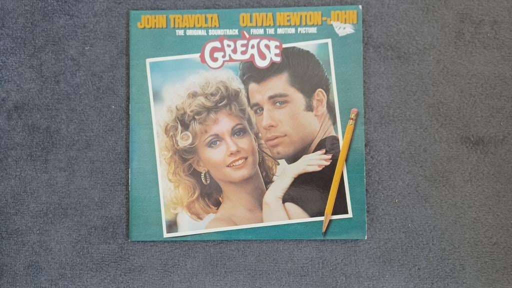 Grease. Dubbel lp, soundtrack gelijknamige film., Ophalen of Verzenden, Gebruikt, 12 inch