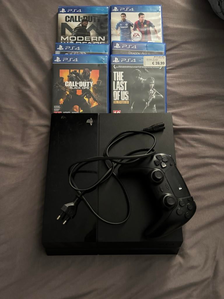 PlayStation 4 - Zo goed als nieuw., Met games, Ophalen of Verzenden, Zo goed als nieuw, 1 TB