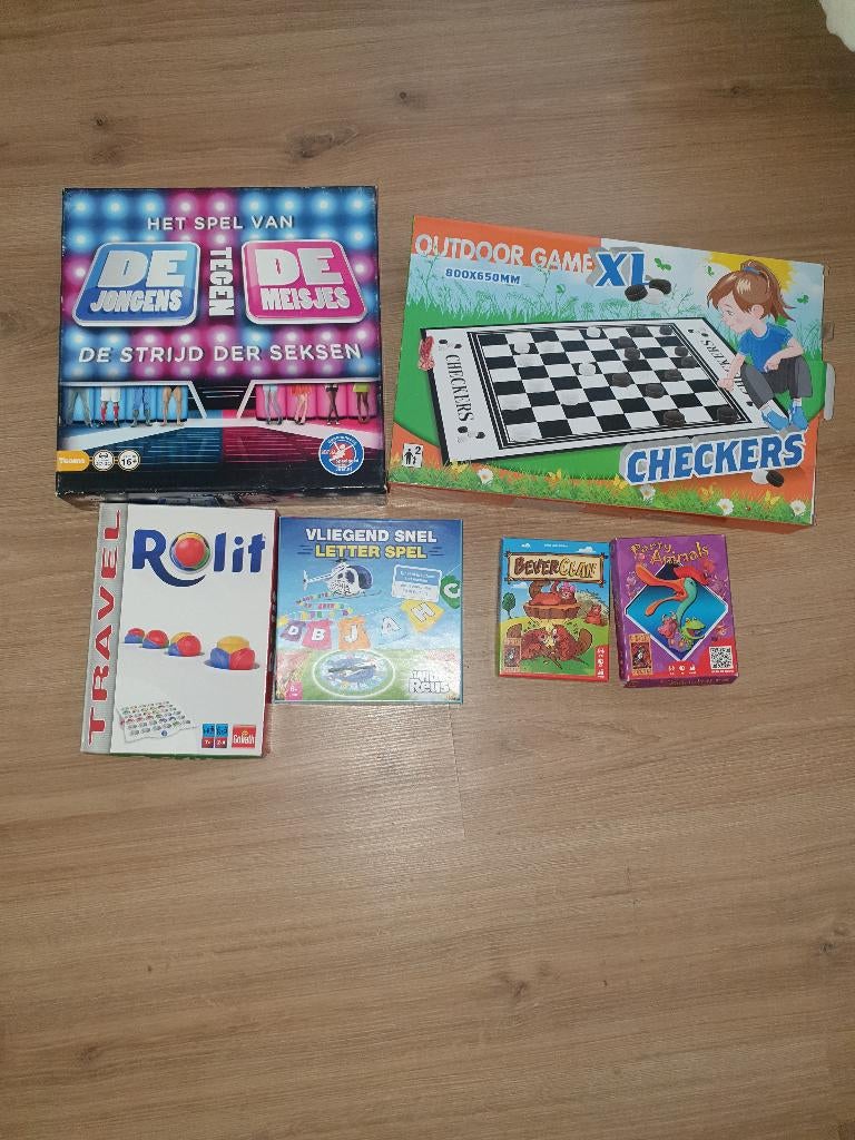 Gezelschap spel beverclan pary animal jongens tegen meisjes, Hobby en Vrije tijd, Gezelschapsspellen | Bordspellen, Vijf spelers of meer