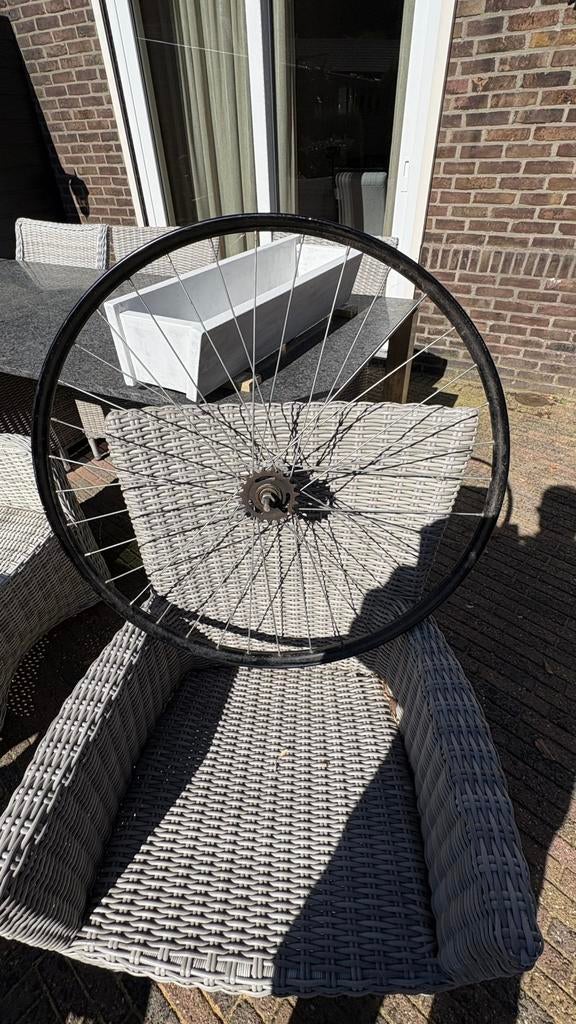 Achterwiel 28 terugtrap rem, Fietsen en Brommers, Fietsonderdelen, Ophalen of Verzenden, Zo goed als nieuw, Wiel