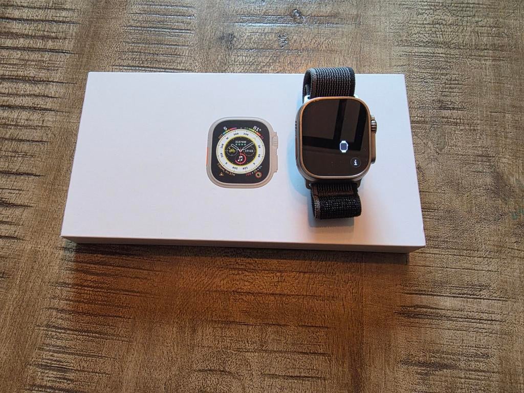 Apple Watch Ultra 49mm, Ophalen of Verzenden, Conditie, Zo goed als nieuw, IOS