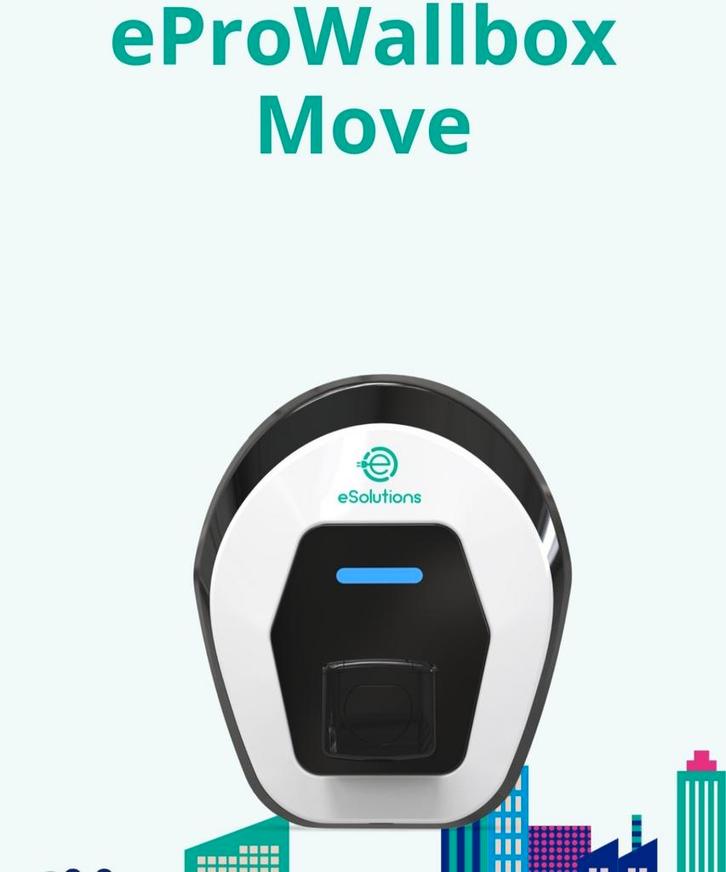 eProWallbox Move Laadpaal, Auto diversen, Laadpalen, Nieuw, Laadpaal, Ophalen of Verzenden