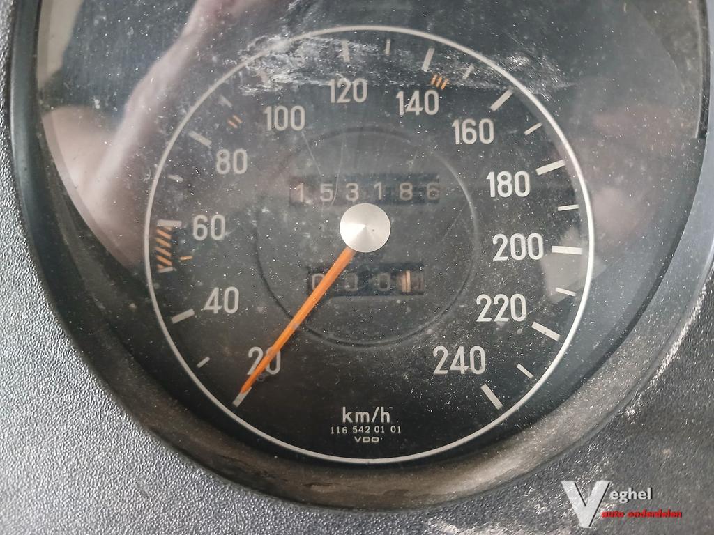 MB W116 sedan Km tellerklok 1165420101 '76, Gebruikt, -, -, Ophalen of Verzenden