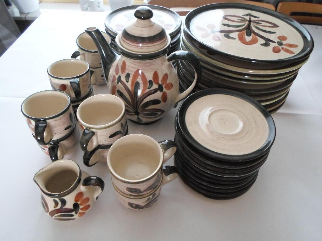 Vintage servies, Huis en Inrichting, Keuken | Servies, Ophalen, Zo goed als nieuw, Overige stijlen, Aardewerk