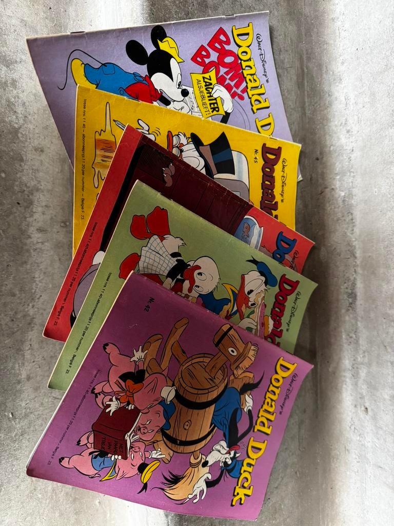 Donald Ducks vanaf jaar 1975, Meerdere comics, Ophalen, Zo goed als nieuw, Europa