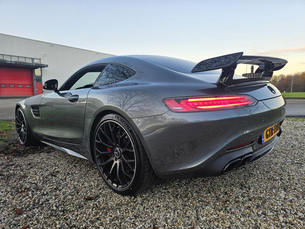 Mercedes-Benz AMG GT 4.0 S V8 GTR 21"/grey/LEER 510pk, Auto's, Mercedes-Benz, Automaat, Achterwielaandrijving, Gebruikt, 510 pk