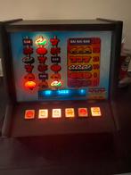 Bartop gokkast met drie verschillende lay-outs, Verzamelen, Automaten | Gokkasten en Fruitautomaten, Overige munten, Ophalen, Gebruikt