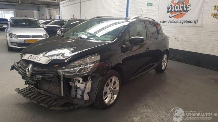 Renault Clio 0.9 ENERGY TCE12V COMBI 4DRS BENZ 898CC 66KW 90, Auto diversen, Schadeauto's, Renault, Handgeschakeld, Benzine, Stationwagon