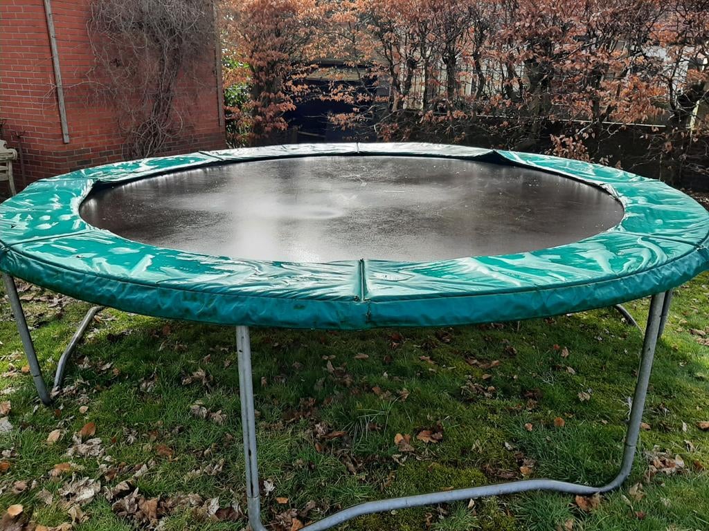 Trampoline diameter 350cm te koop, Ophalen, Gebruikt