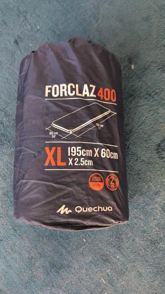 Forclaz 400 XL zelfopblazende slaapmat 195x60x2.5cm, Caravans en Kamperen, Slaapmatten, Gebruikt, 1-persoons, Ophalen