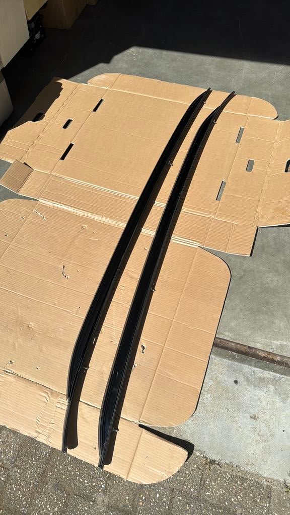 Bmw x5 E70 2006-2013 dakdragers origineel zwart, Auto diversen, Dakdragers, Verzenden, Gebruikt