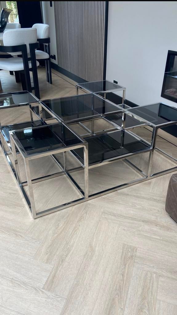 ERIC KUSTER SALON TAFEL, Huis en Inrichting, Ophalen, 100 tot 150 cm, 50 tot 100 cm, Zo goed als nieuw