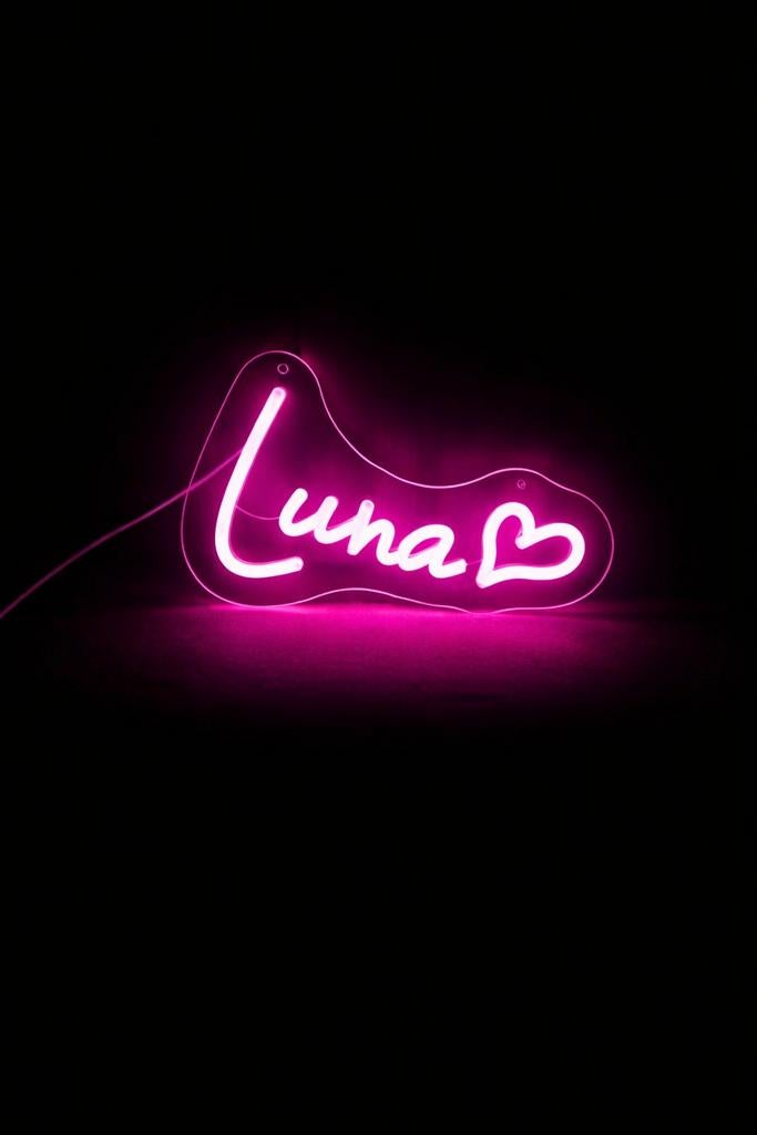 Handgemaakte NEON namen, Ophalen of Verzenden, Nieuw, Neon