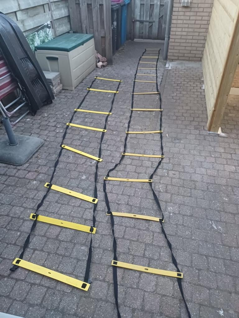 Agility Ladder / Speed Ladder - 2 stuks, Sport en Fitness, Ophalen of Verzenden, Gebruikt, Overige typen