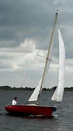 Randmeer Classic zeilboot - Red Dragon, Watersport en Boten, Open zeilboten, Ophalen, Gebruikt, Randmeer, 3 tot 6 meter