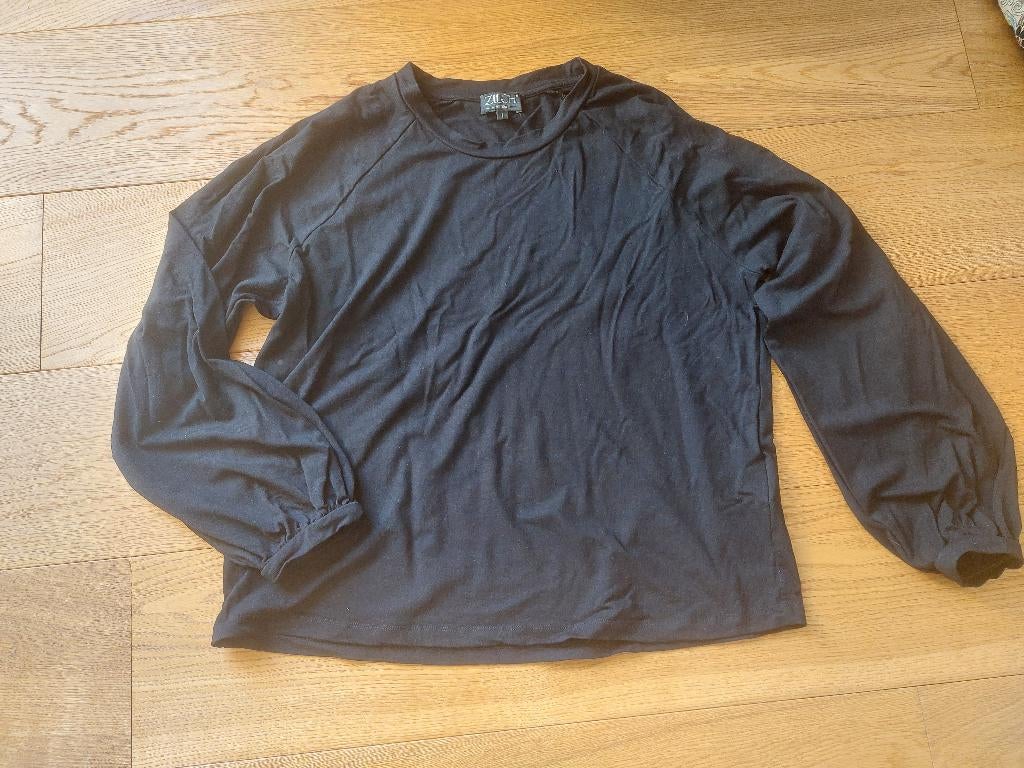 Zwarte trui Zilch, Maat 38/40 (M), Zwart, Ophalen of Verzenden, Zo goed als nieuw