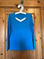 T-shirt blauw lange mouw Anni Rolfi M, Maat 38/40 (M), Blauw, Ophalen of Verzenden, Zo goed als nieuw
