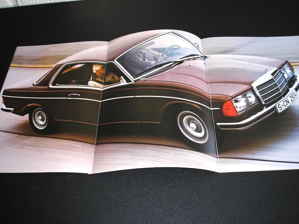 Mercedes-Benz  230 C, 280 C, 280 CE, W123, januari 1978, Ophalen of Verzenden, Gelezen, Mercedes