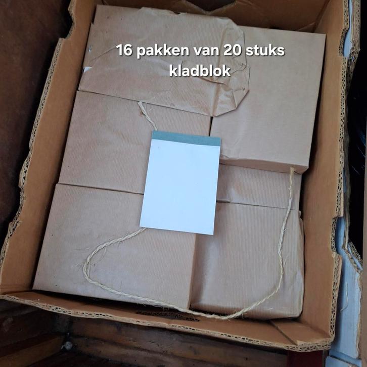 Kladblokjes, Diversen, Rommelmarktspullen, Nieuw, Ophalen of Verzenden