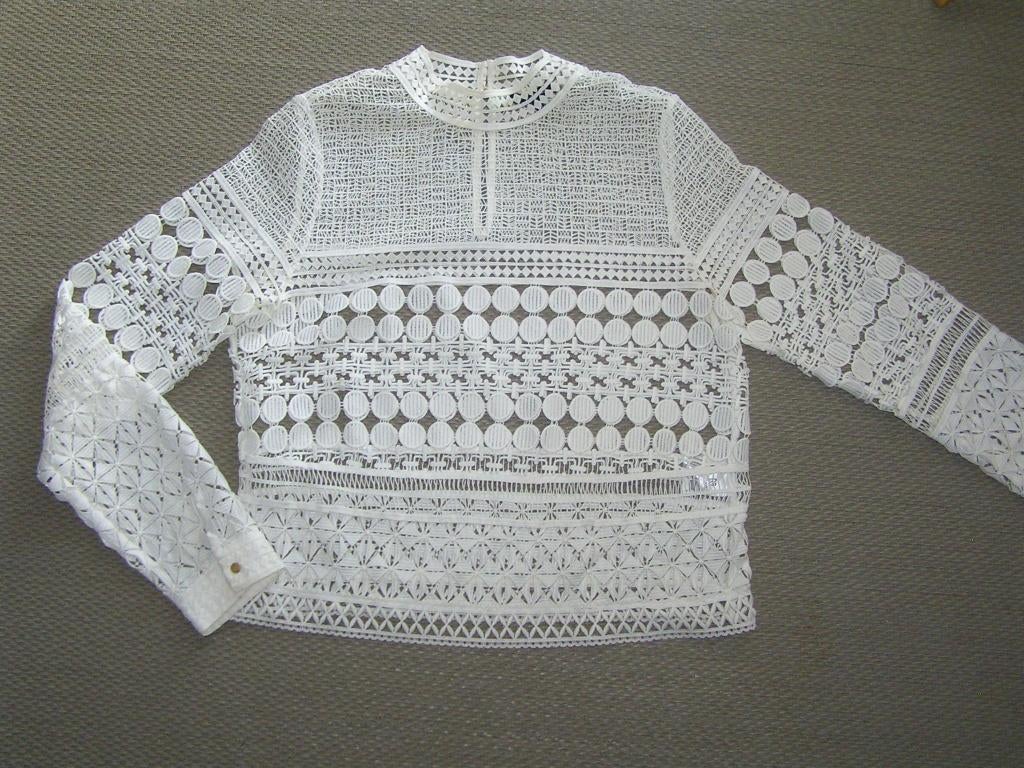 Ivoor witte Nikkie blouse maat 38., Kleding | Dames, Maat 38/40 (M), Wit, Nieuw, Ophalen of Verzenden