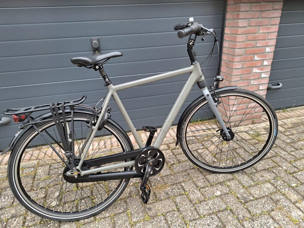 Koga Miyata 8 Versnellingen, Fietsen en Brommers, Fietsen | Heren | Herenfietsen, Gebruikt, Velgrem, Versnellingen, 57 tot 61 cm