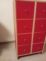 Ikea rode Robin ladekast ontwerp Marianne & Knut Hagberg, Ophalen, 5 laden of meer, 50 tot 100 cm, Zo goed als nieuw