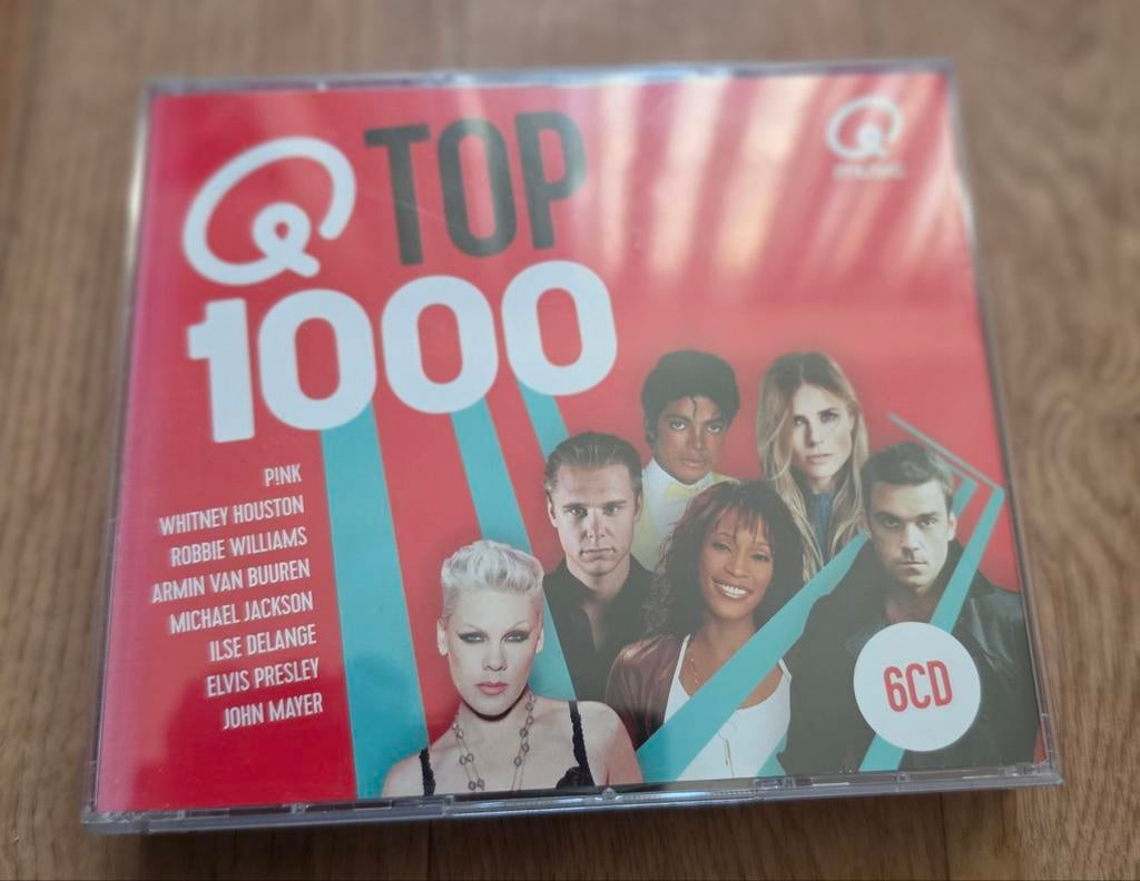 Q Top 1000 (6 Cd Box) Q-Music, Ophalen of Verzenden, Zo goed als nieuw, Pop