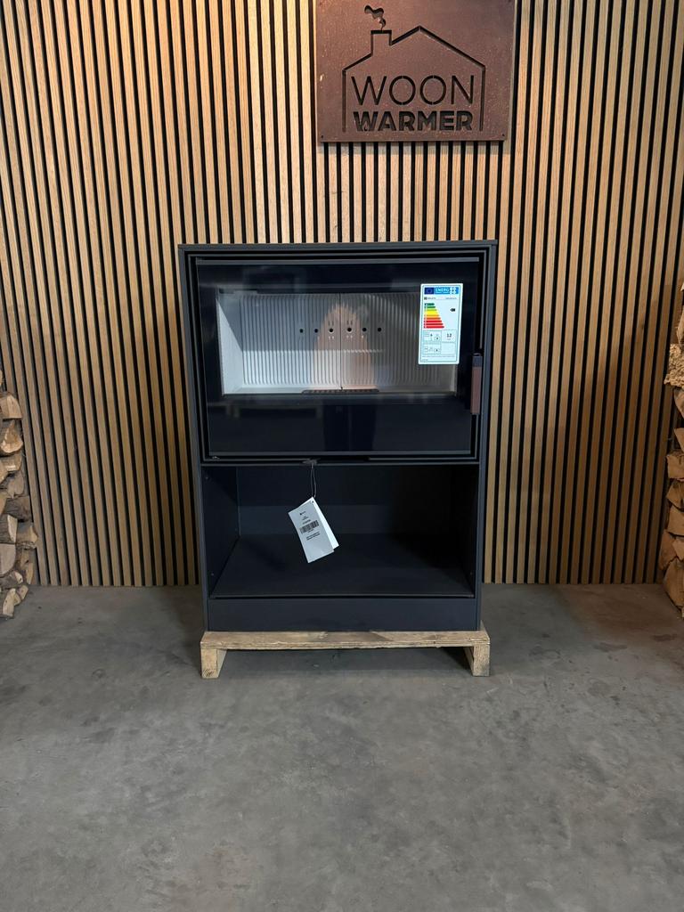 26024 Houtkachel NIEUW Bälstil Forli 80, Huis en Inrichting, Kachels, Ophalen, Info@woonwarmer.nl, 4264RM, Vrijstaand