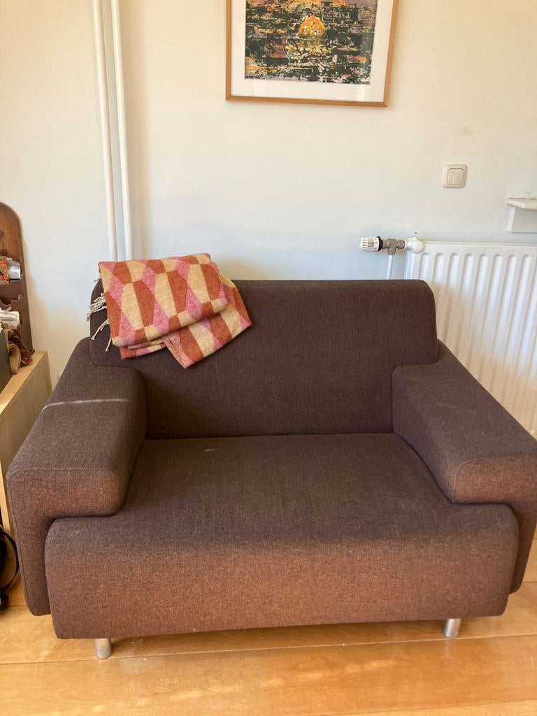 Loveseat bank, merk Cloak, Tweepersoons, 75 tot 100 cm, Ophalen of Verzenden, Zo goed als nieuw