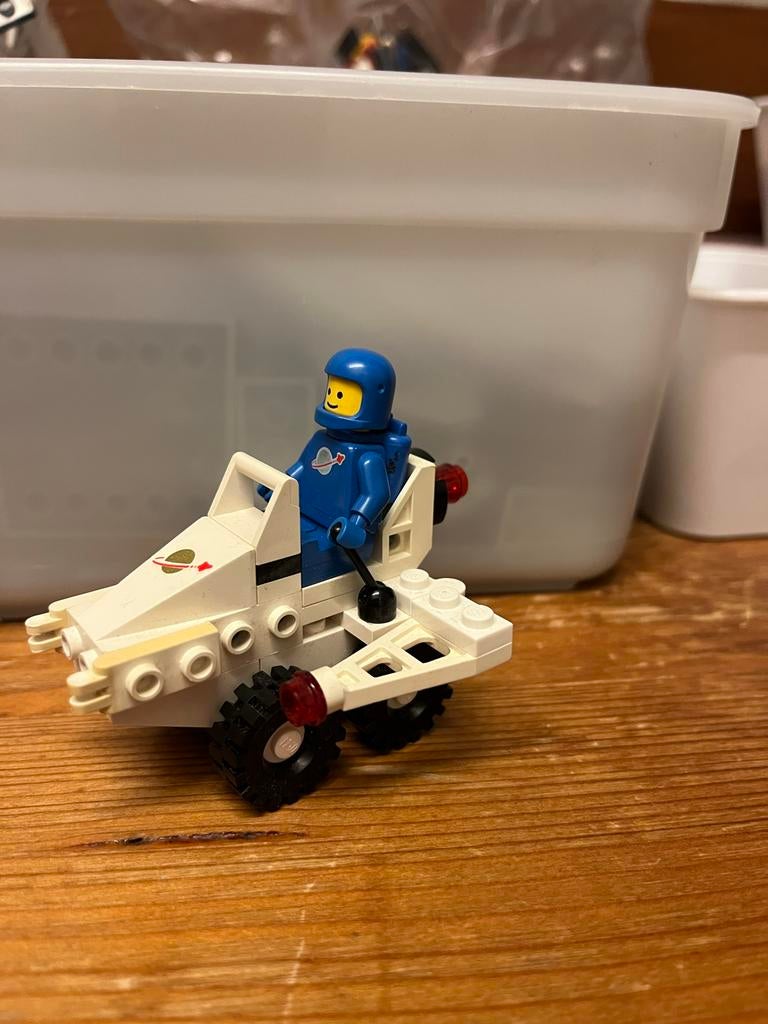 Lego Classic Space 6827 Strata Scooter, Ophalen of Verzenden, Gebruikt, Losse stenen, Lego