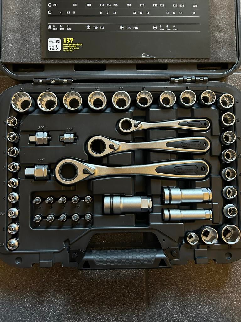 WGB Tools Multi Doorsteek Doppenset - Duitse Kwaliteit, Ophalen of Verzenden, Nieuw