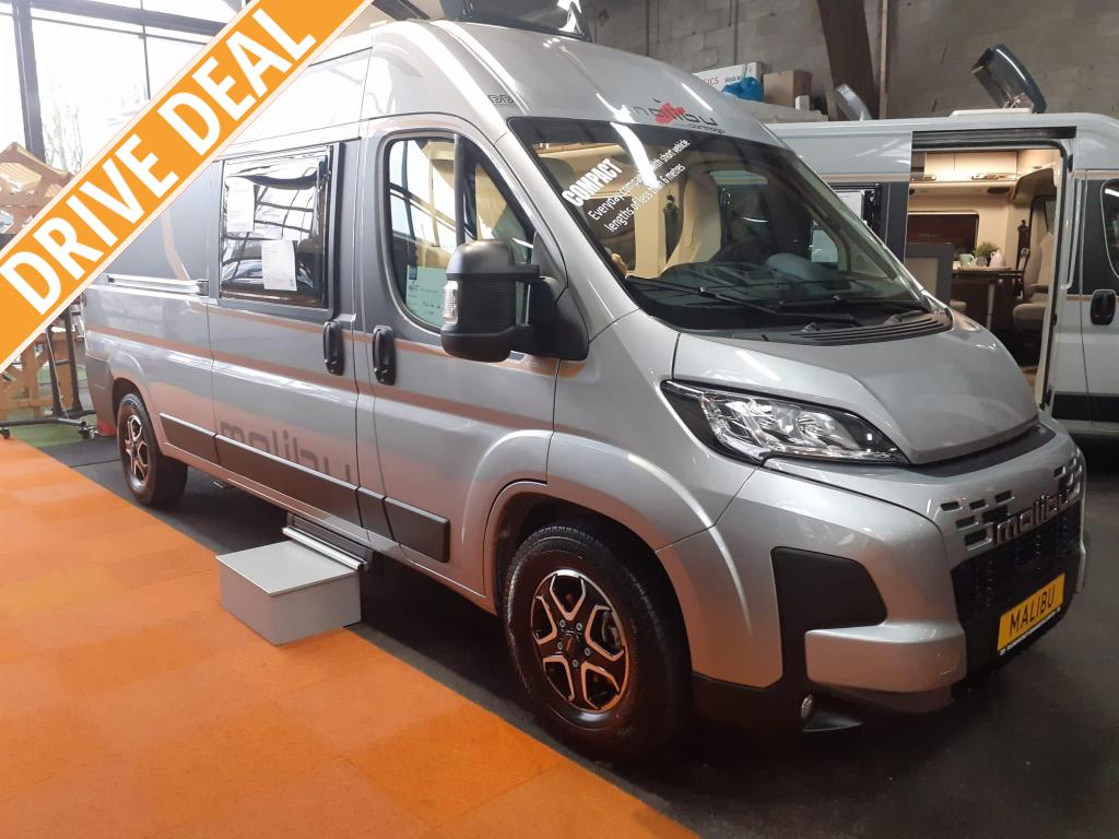 Malibu Van Compact 600 LE Duijndam Drive Deals !!, Automaat, Buscamper of Camperbus, Malibu, Fiat