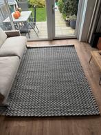 NIEUW Vloerkleed Tino Antraciet Handgeweven 230 x 160, Ophalen, 150 tot 200 cm, Grijs, Rechthoekig