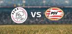 Ajax-Psv 2 kaarten vak 022 Top Plekken Rij 1!!!!!!, Tickets en Kaartjes, Sport | Voetbal, Losse kaart, Twee personen, Mei