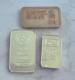 3x 20 gram zilver Credit Suisse / Degussa / Argor 999, Ophalen of Verzenden, Zilver