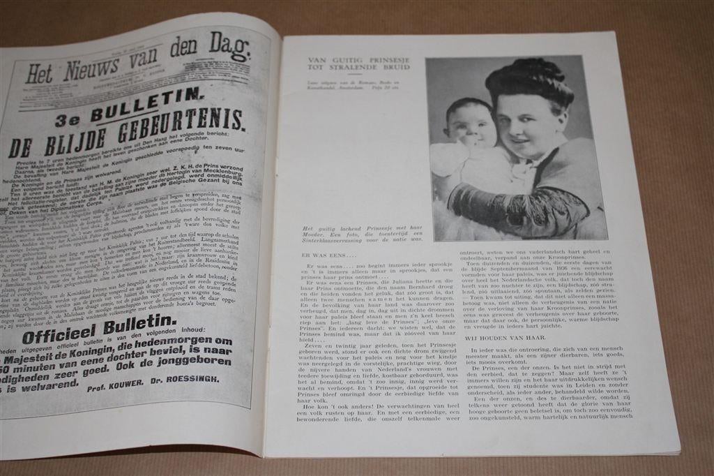 1909 Juliana 1937. Van guitig prinsesje tot stralende bruid., Ophalen of Verzenden, Gelezen