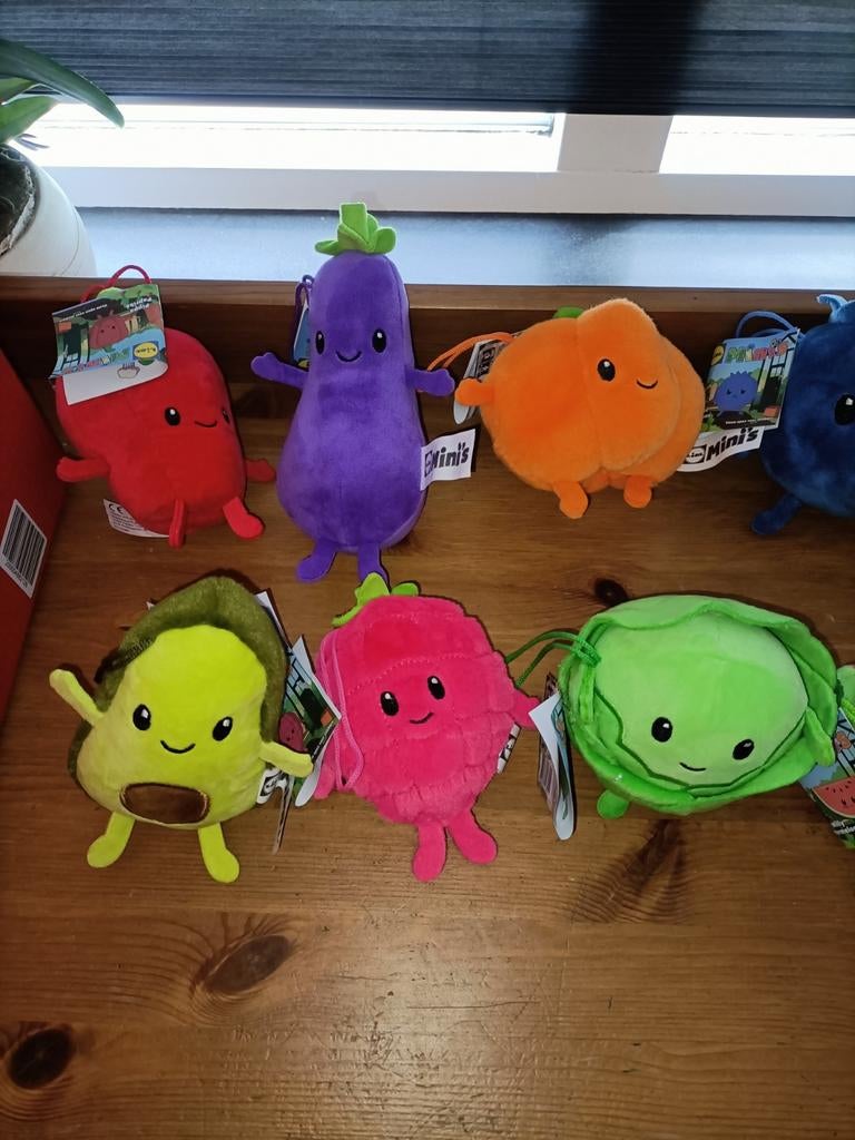 Complete set Lidl mini's Groente en Fruit nieuwste serie, Ophalen of Verzenden, Zo goed als nieuw, Overige typen