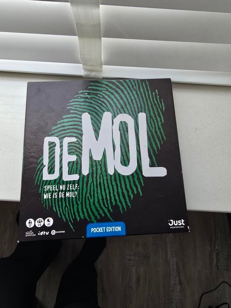 Wie is de mol, spel, Ophalen of Verzenden