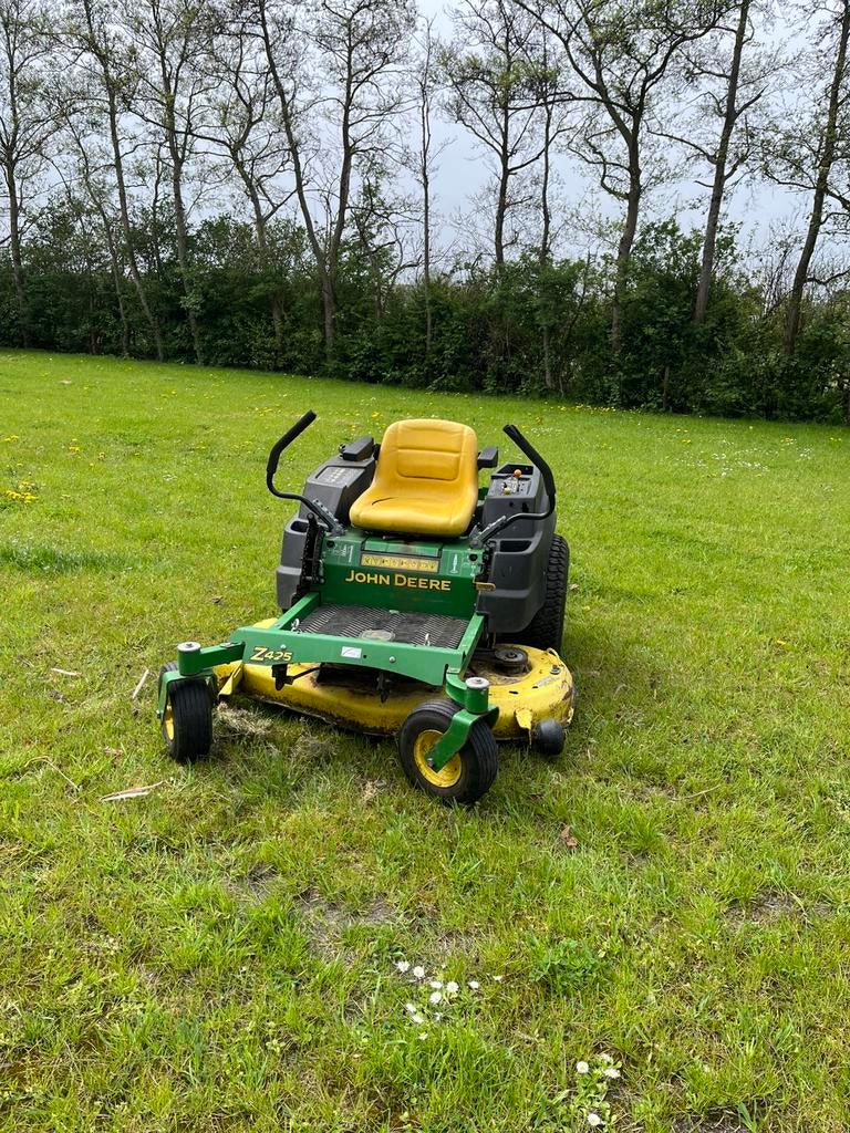 John Deere Z425 zero turn, Tuin en Terras, Zitmaaiers, Ophalen, Gebruikt, Mulchfunctie, 120 cm of meer