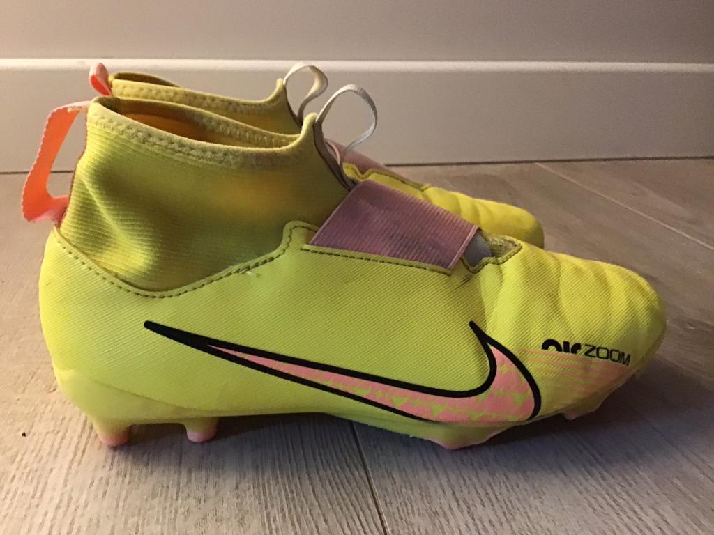 Gele Nike Air Zoom Mercurial voetbalschoenen maat 36,5., Gebruikt, Gele Nike Air Zoom Mercurial voetbalschoenen maat 36,5., Maat XS of kleiner