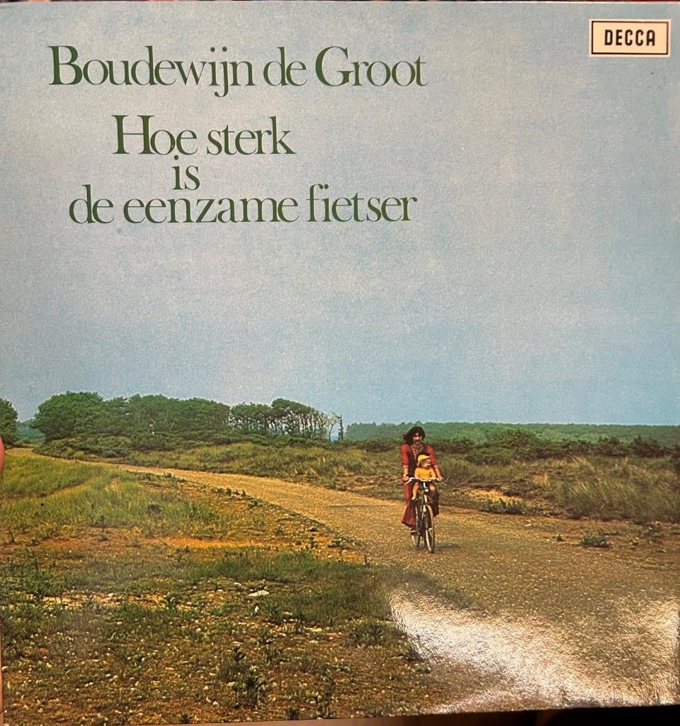 Boudewijn de Groot: Hoe sterk is de eenzame fietser (lp), Cd's en Dvd's, Vinyl | Nederlandstalig, Ophalen of Verzenden, Zo goed als nieuw