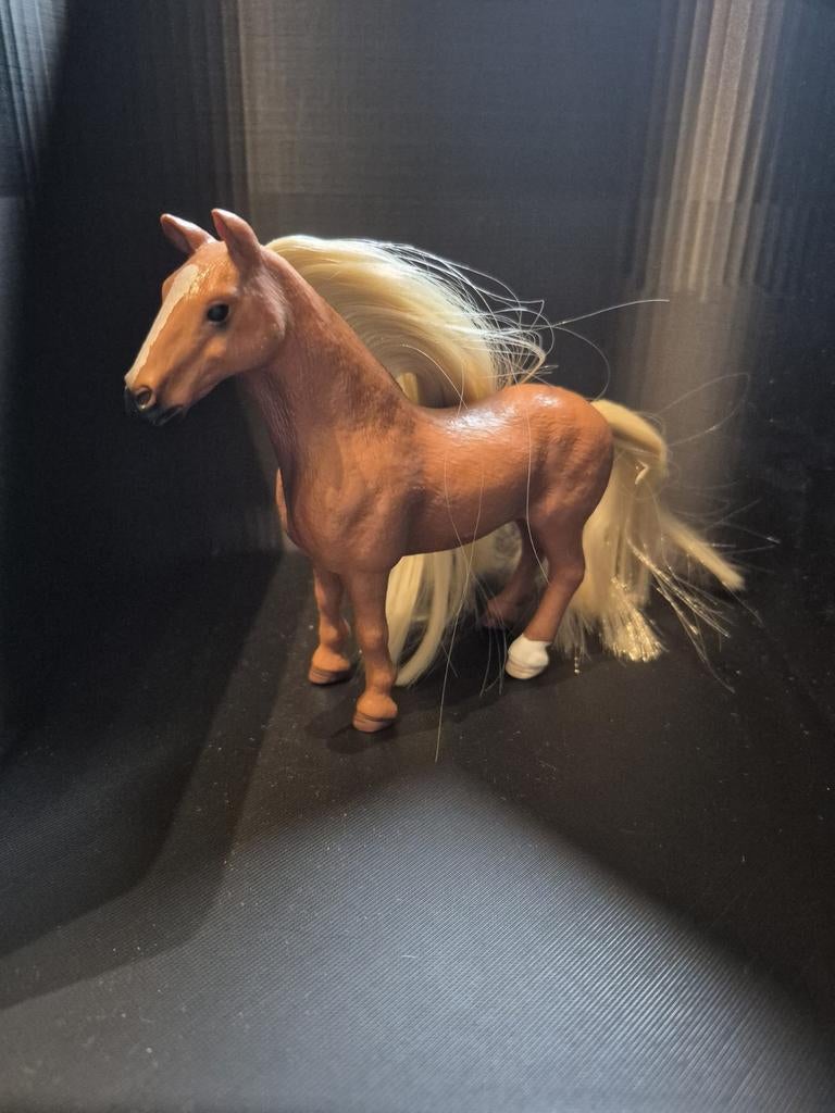 Schleich paard met blonde manen en staart, Ophalen of Verzenden