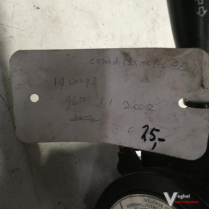 Suzuki Alto 1.1 2002 1900092  Stuurkolom Combischakelaar, Auto-onderdelen, Dashboard en Schakelaars, Gebruikt, Ophalen of Verzenden