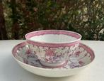 Chinees porseleinen kop en schotel. 18e eeuw., Ophalen of Verzenden