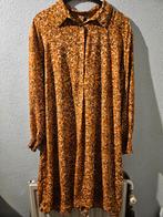 Dames blousejurk met print., Kleding | Dames, Maat 46/48 (XL) of groter, Oranje, Zo goed als nieuw, Knielengte