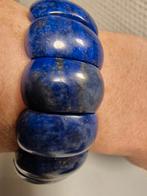 Armband van lapis lazuli stenen, Ophalen of Verzenden