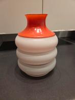 Vintage glazen lampenkap, Ophalen of Verzenden, Overige kleuren, Glas, Minder dan 50 cm