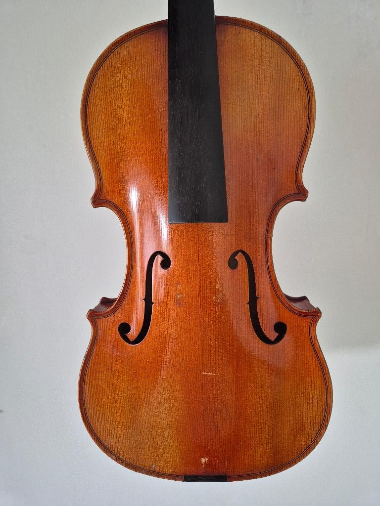 Twee Oude Franse Violen, Gebruikt, Viool, Ophalen of Verzenden, 4/4-viool