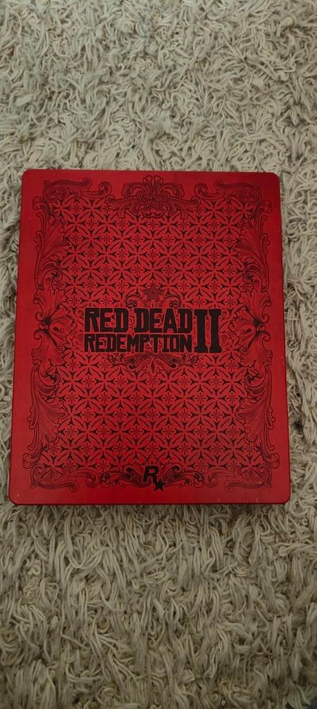 Red Dead Redemption 2 Steelcase PS4 + In-game plattegrond, Avontuur en Actie, Online, Vanaf 18 jaar, Verzenden